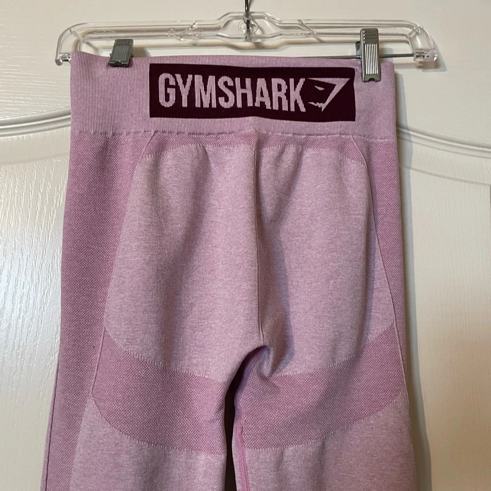 Gymshark Women’s Seamless Flex Leggings Size Small Lavender Purple Activewear - Picture 4 of 9